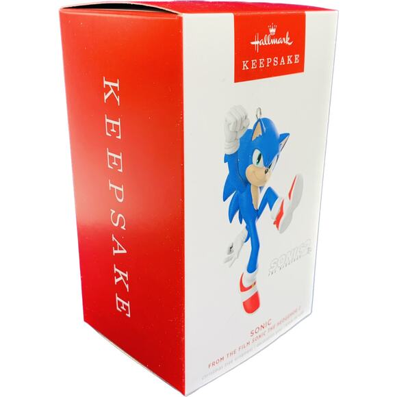 Hallmark SONIC The Hedgehog 2‎ Keepsake Ornament 2022 New in Box - Picture 2 of 5